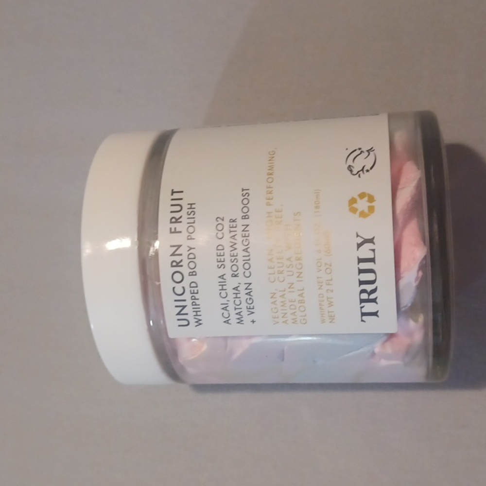 TRULY unicorn fruit whipped body polish